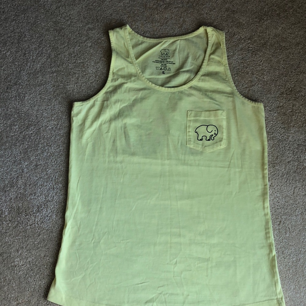Ivory Ella Yellow tank